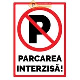 Indicatoare pentru parcari interzise